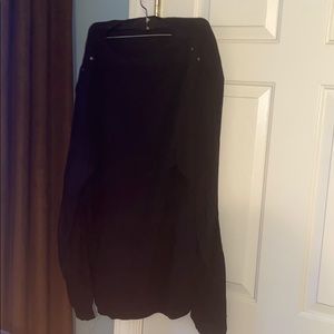 Men’s big and tall black sweater